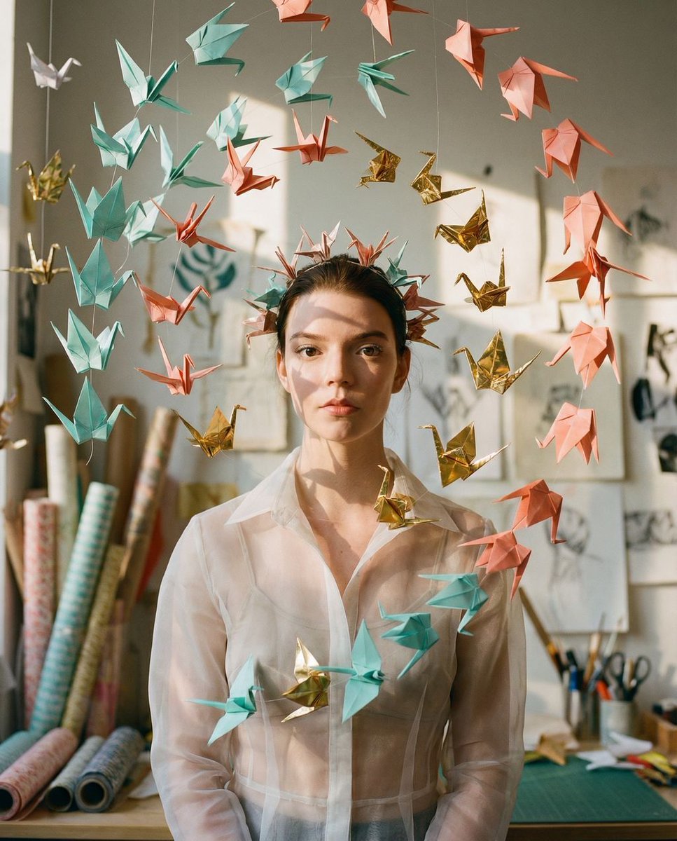 Social Media Post - Paper Symphony Editorial Fashion Shoot