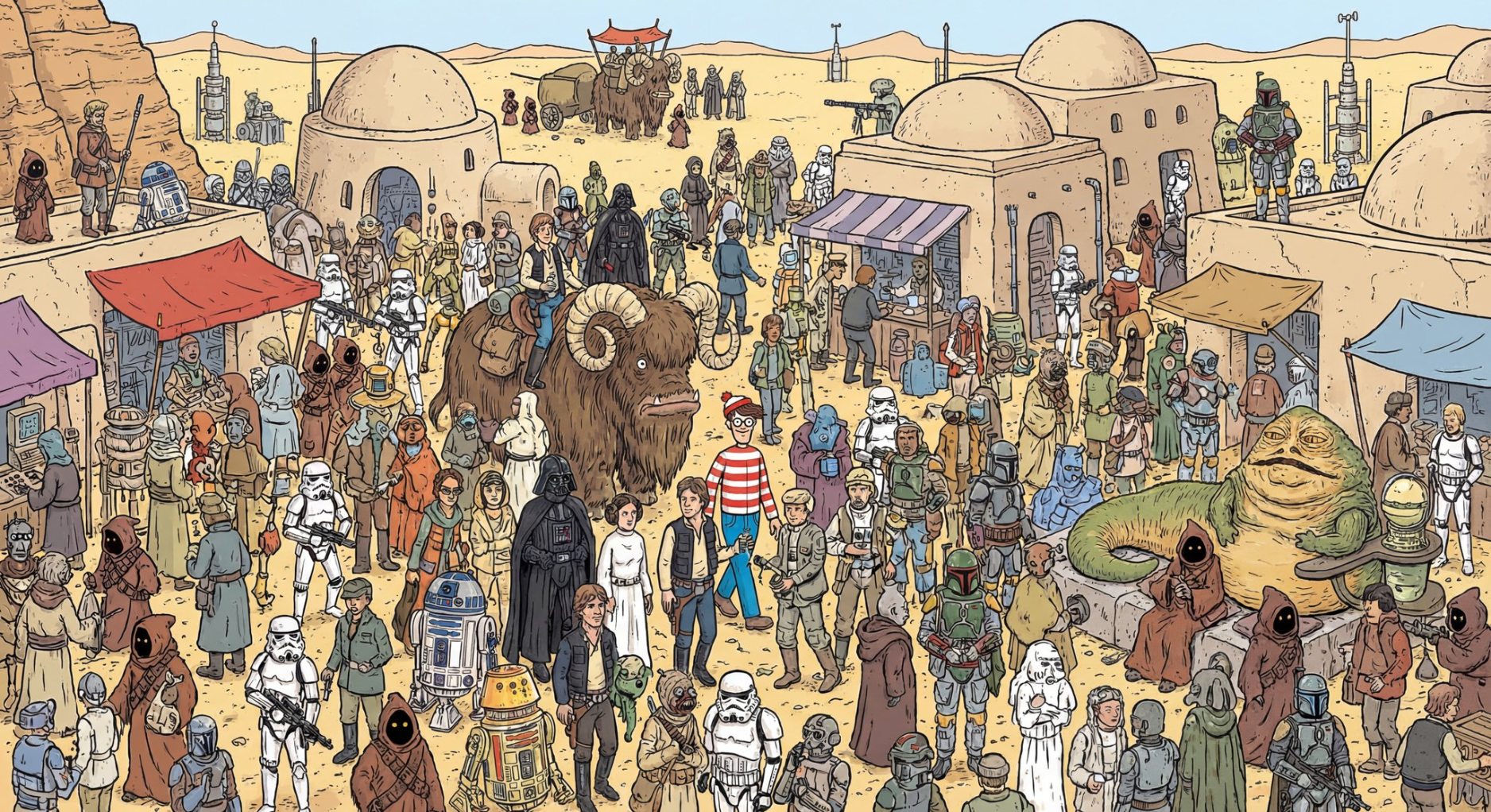 Star Wars "Where's Waldo"