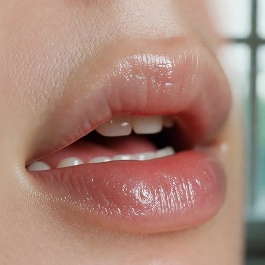 A Whisper of Hydration: The Art of Natural Lips