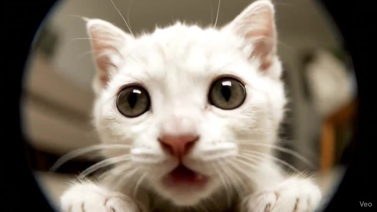 Adorable Curiosity: A Kitten's Perspective
