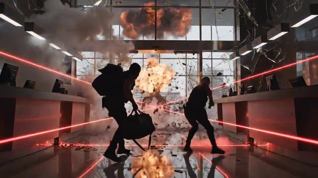 Adrenaline Rush: A Cinematic Bank Heist Escape