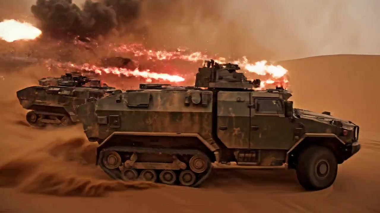 Armored Fury: Chaos in the Desert Storm