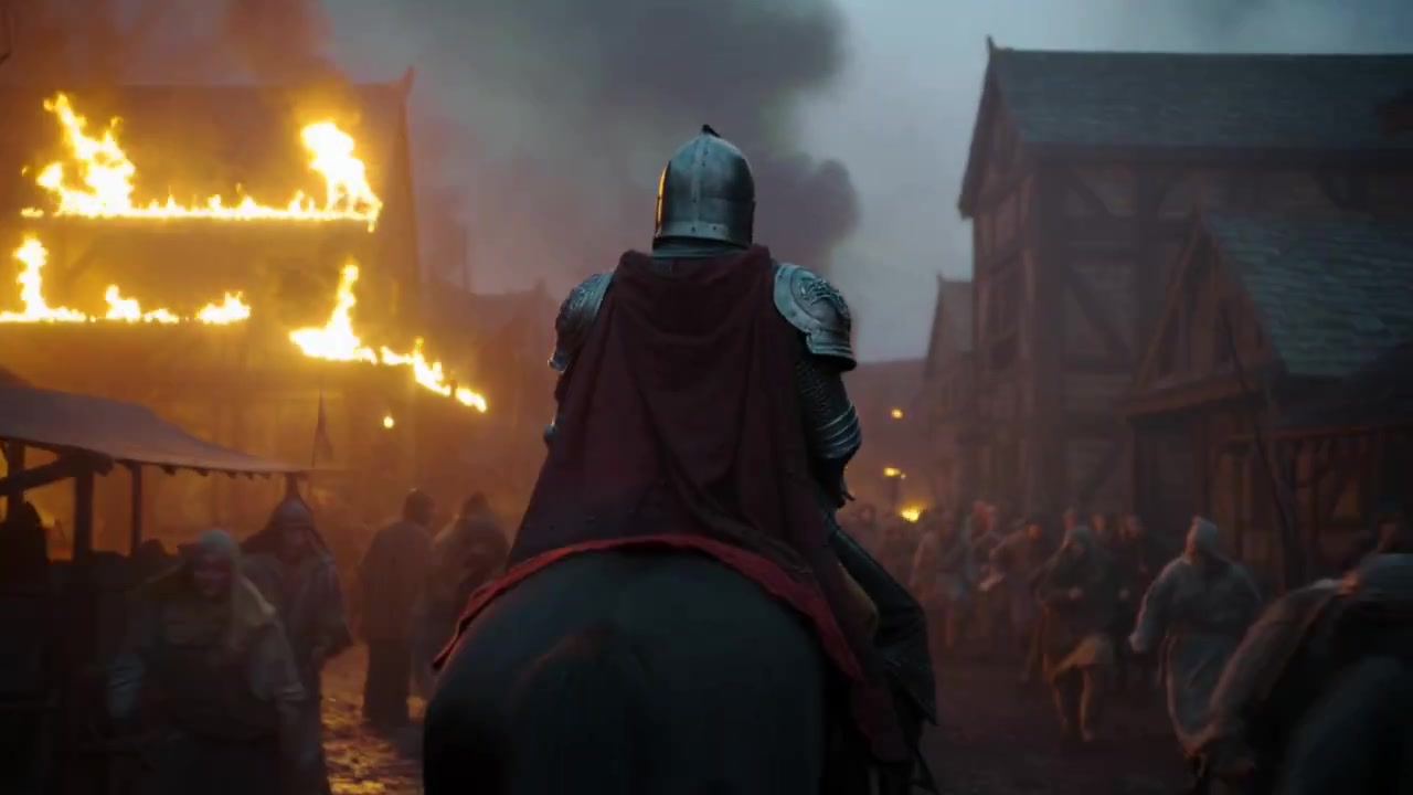 Ashes and Valor: The Knight's Desolate Path