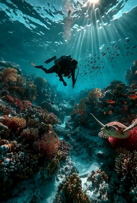 Beneath the Waves: A Diver's Journey Through Coral Reefs