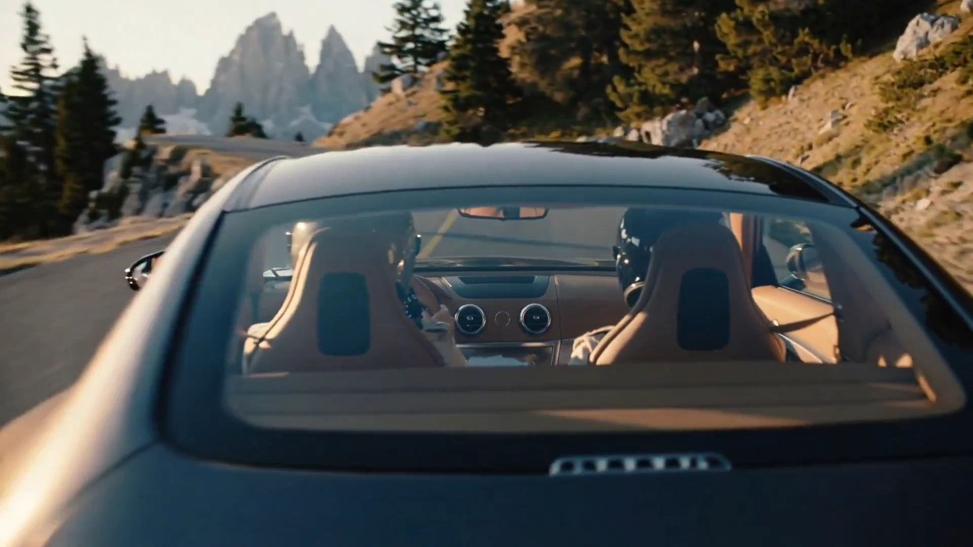 Chasing Horizons: A Luxury Sports Car's Alpine Adventure
