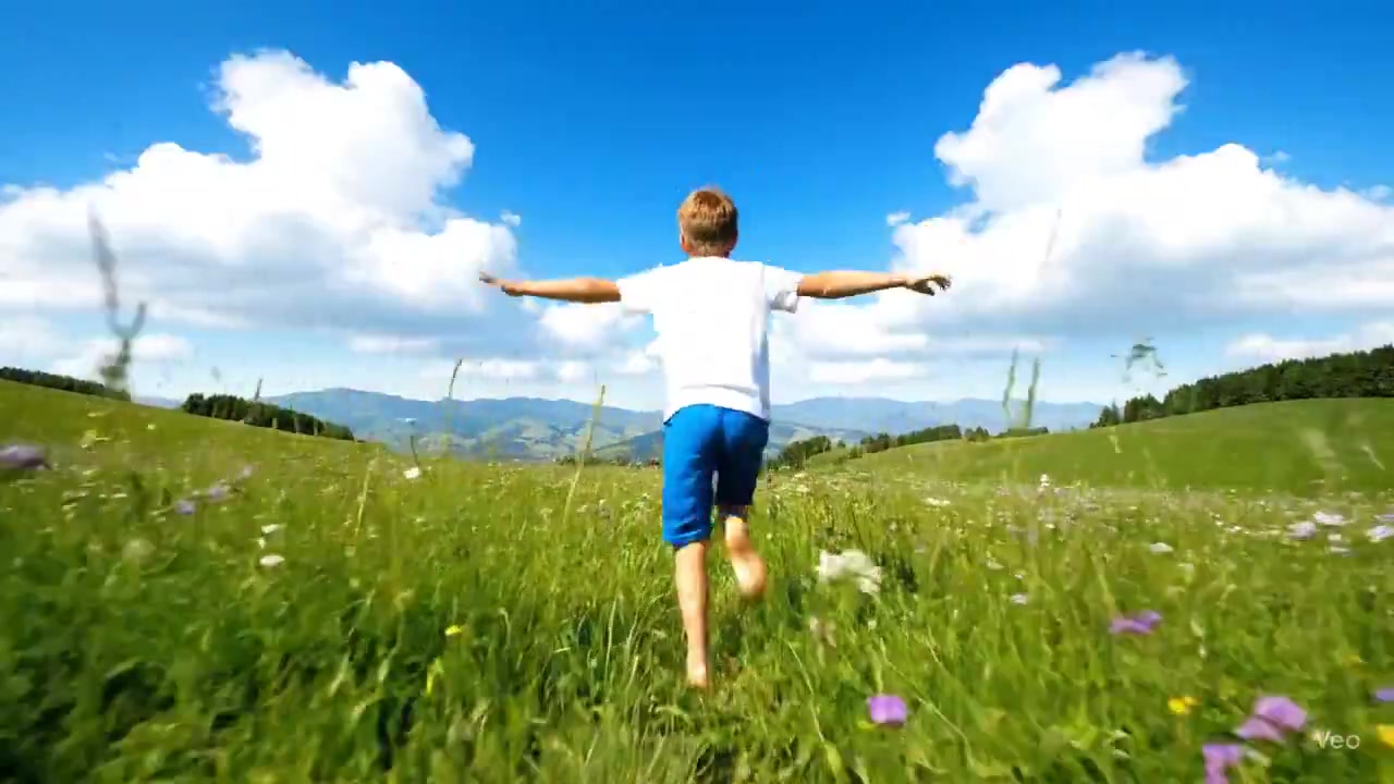 Chasing Joy: A Boy's Wildflower Adventure