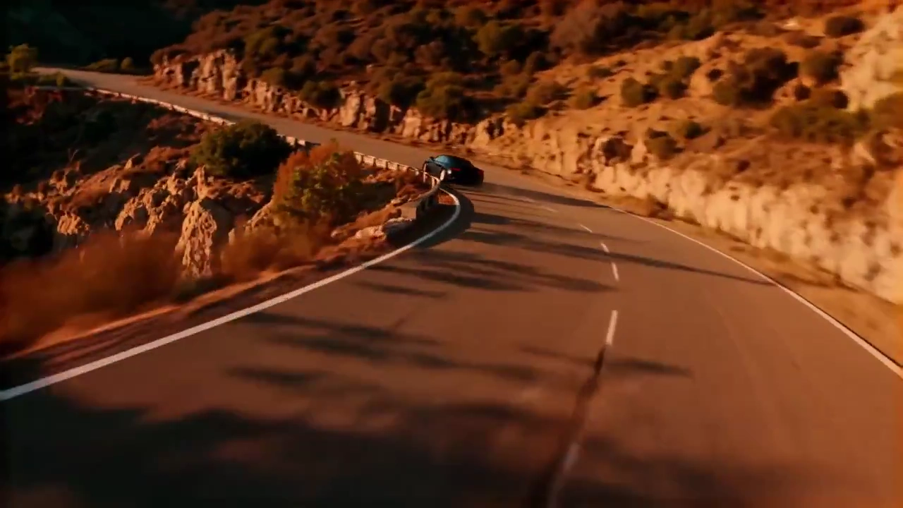 Chasing Shadows: A Nighttime Drift on Mountain Roads