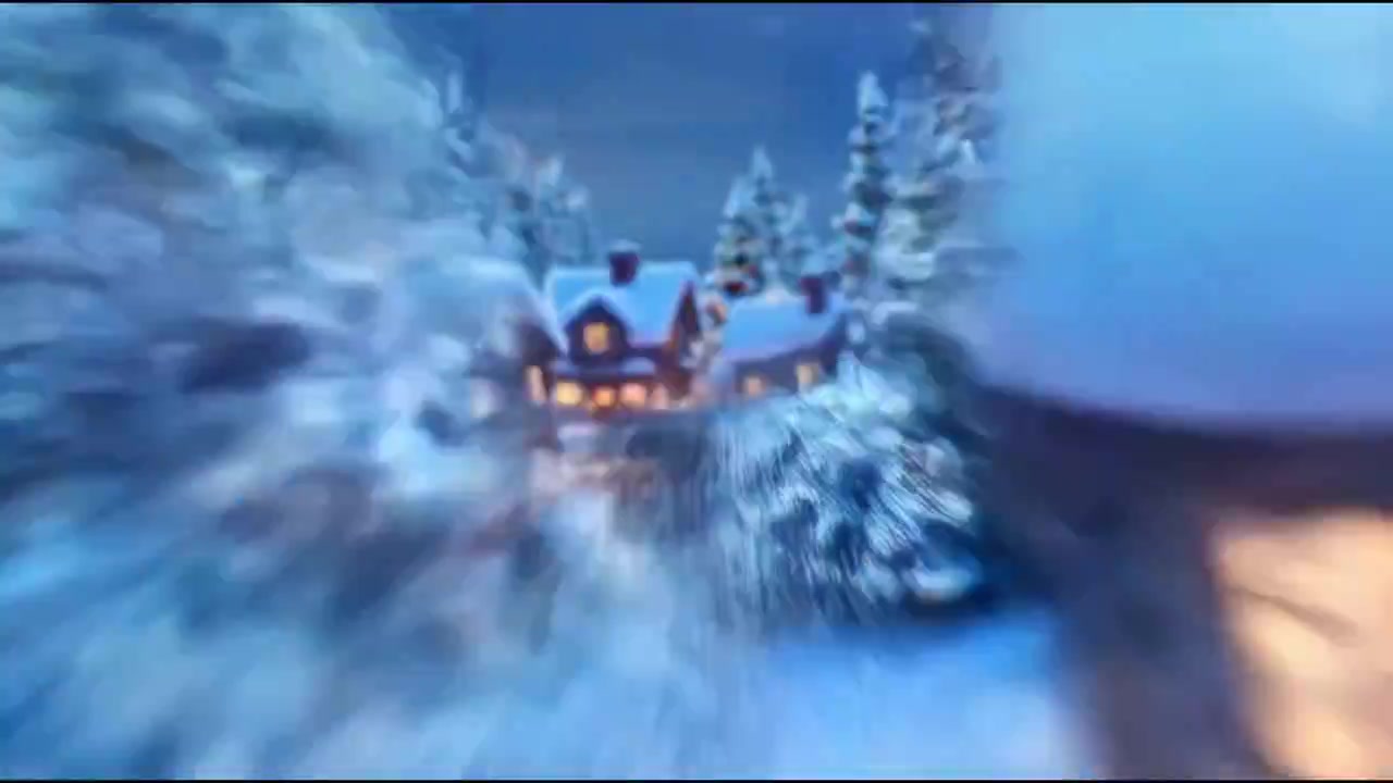 Cinematic Christmas Logo Animation