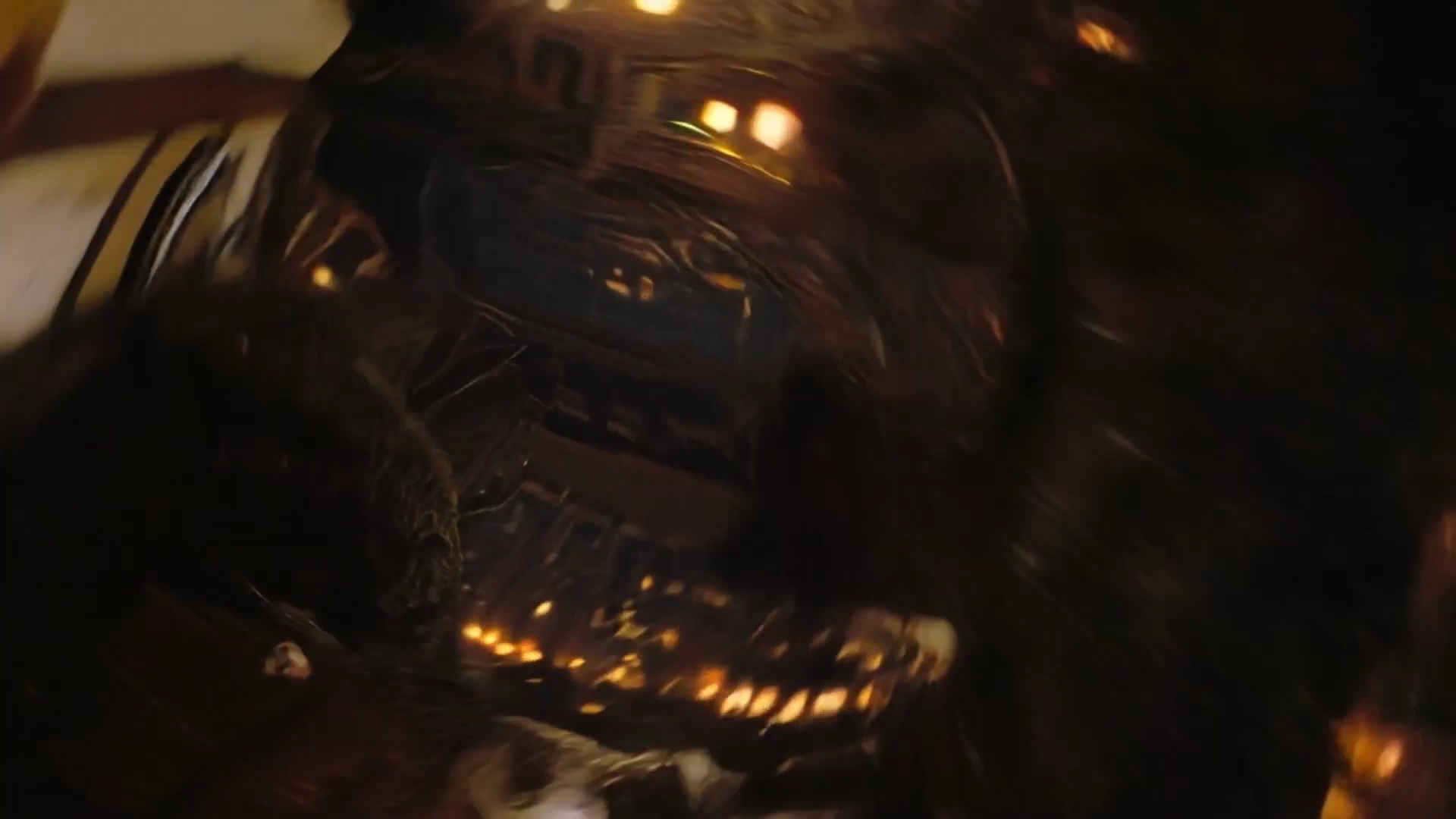 Cinematic Descent Through a Japanese Fortress