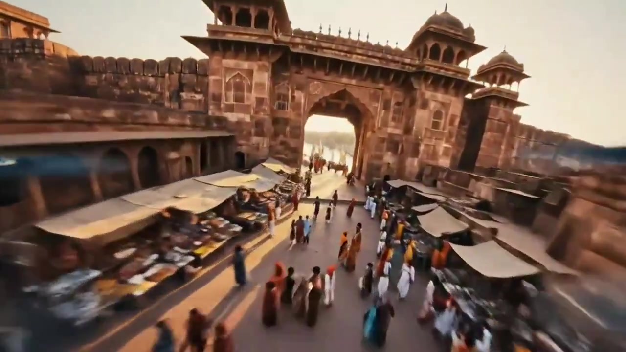 Cinematic FPV Journey Through Ancient Madra