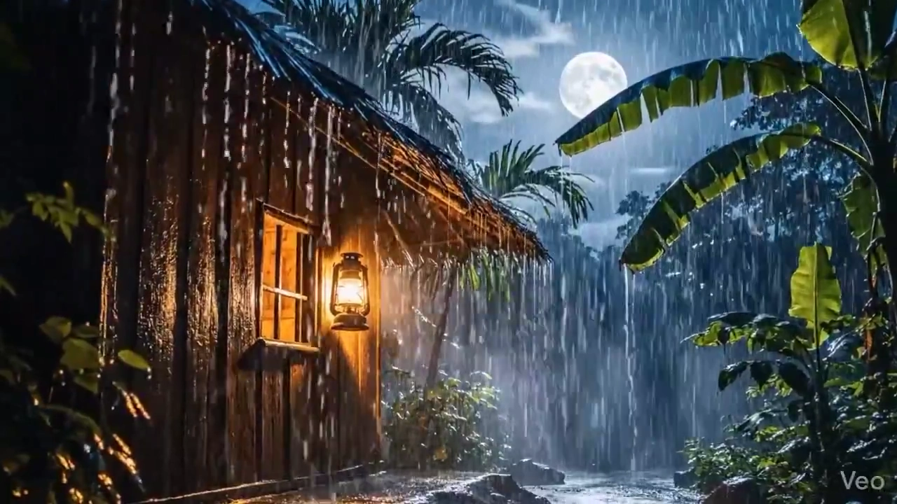 Cinematic Rain: A Cozy ASMR Night in Nature
