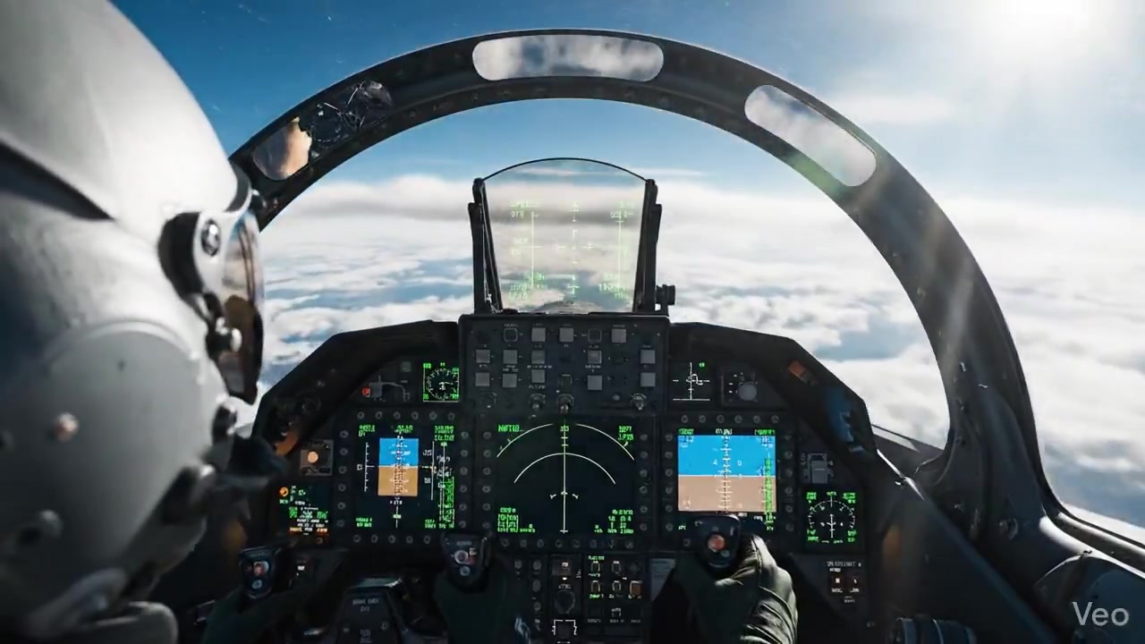 Commanding the Skies: F-22 Raptor POV Experience