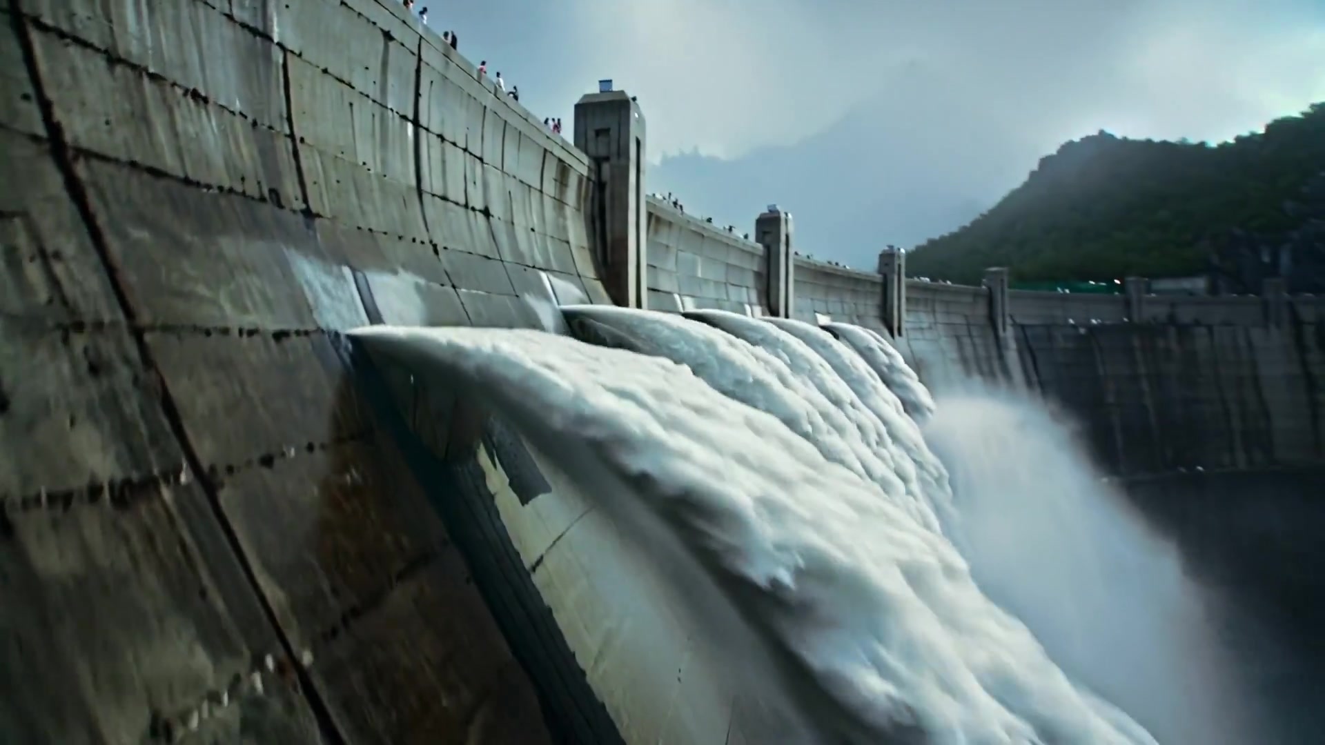 Concrete Giants: A Dance with Nature's Fury