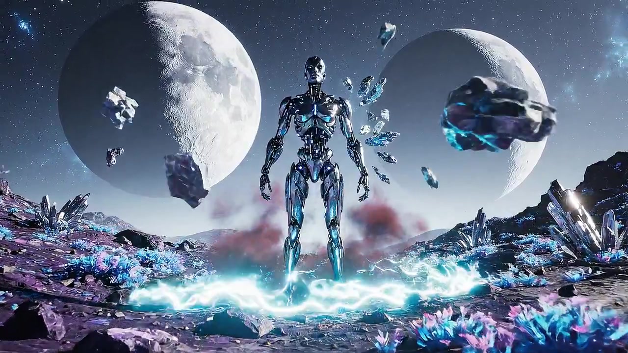 Cyborg Dreams: A Journey Through an Alien Landscape