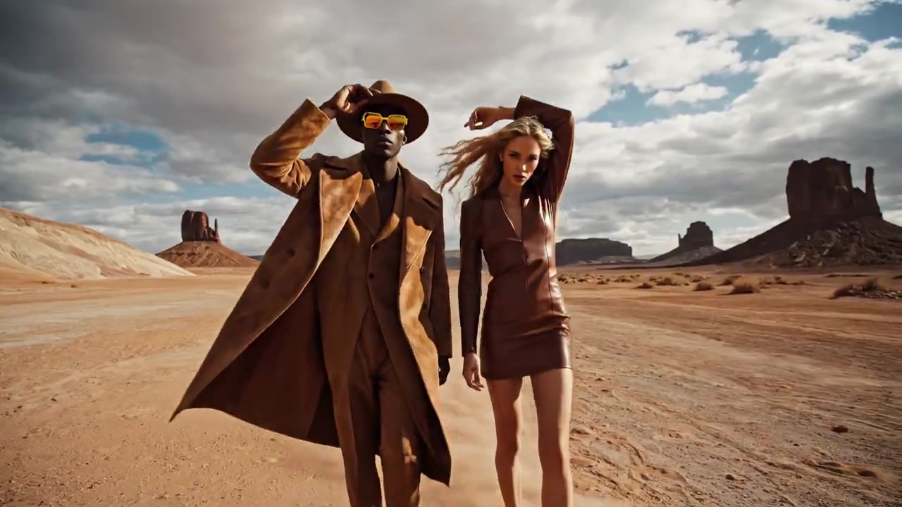 Desert Couture: A High-Fashion Odyssey
