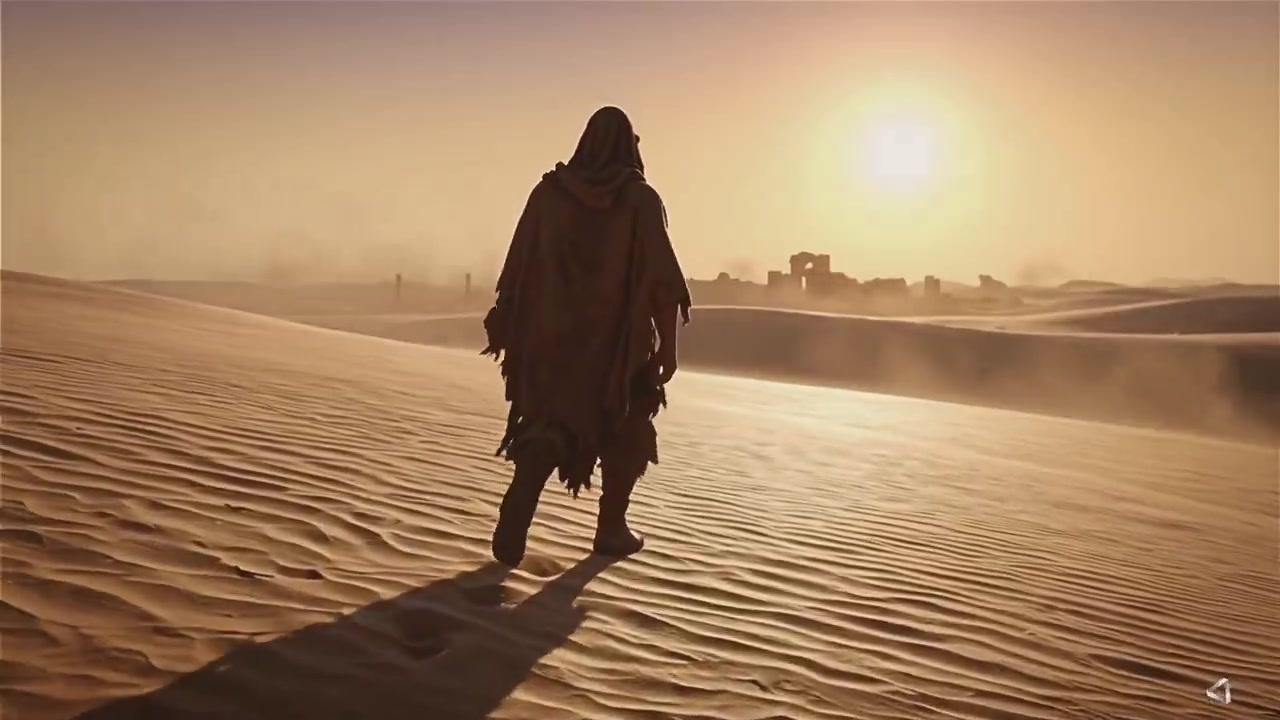 Desert Odyssey: A Wanderer's Quest in Epic Fantasy