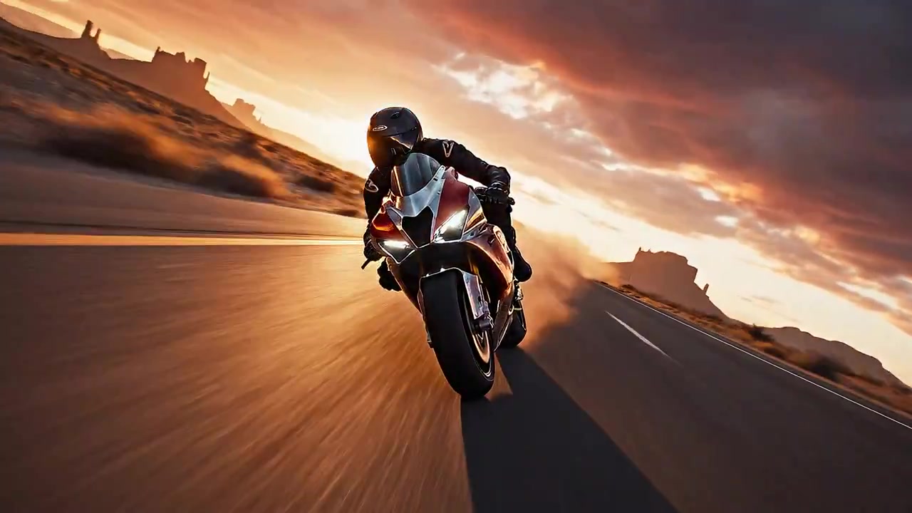 Desert Racer: A Symphony of Speed and Shadows