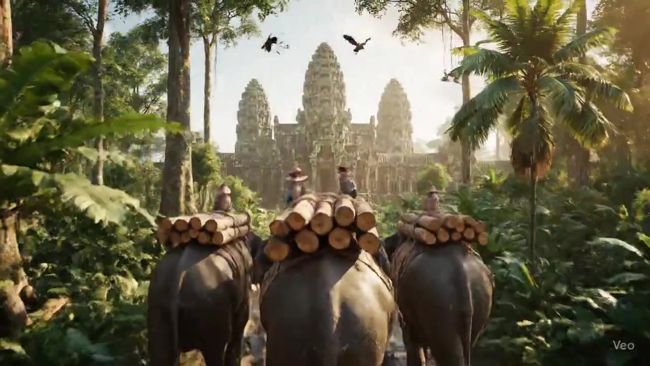 Elephants and Echoes: A Journey to the Ancient Temple