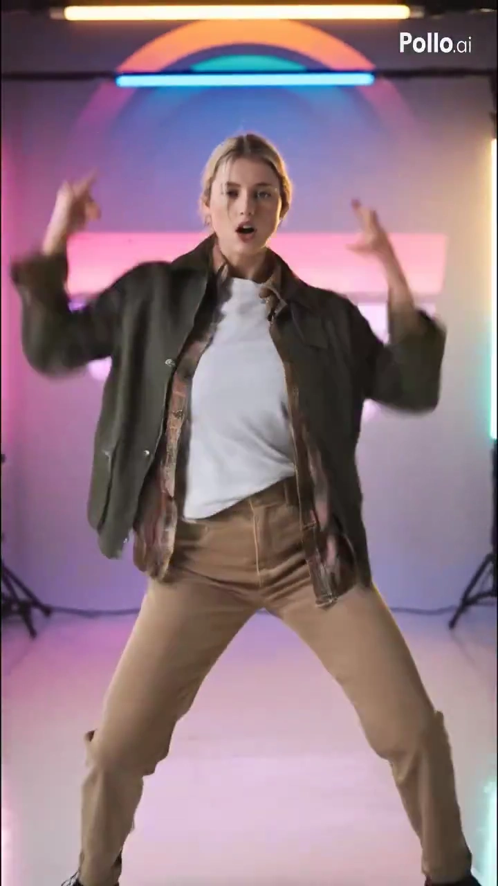 Energetic 80s Funk Dance: A Visual Symphony