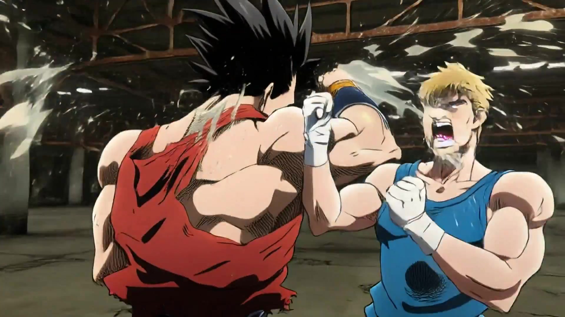 Epic Clash of 80s Anime Fighters in Stunning Detail