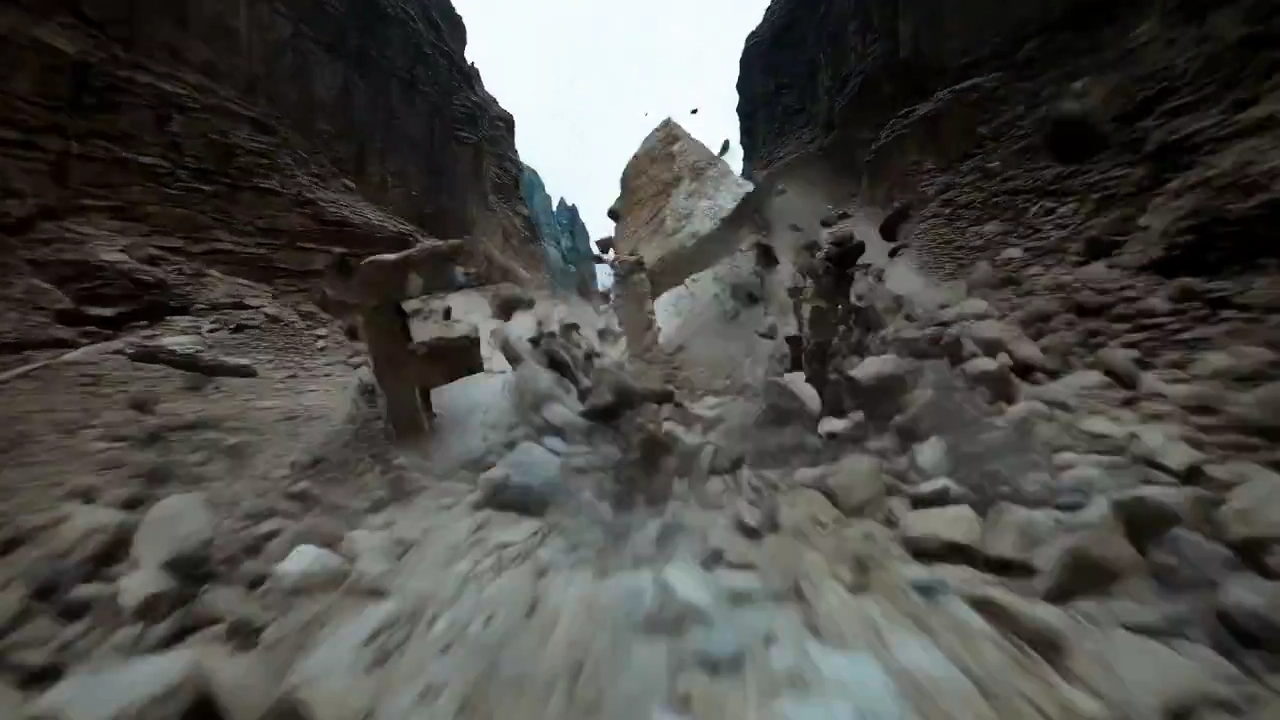 Epic Collapse: A Journey Through the Canyon
