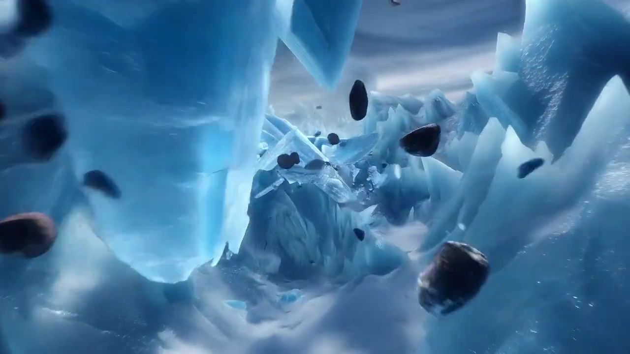Epic FPV Adventure Through a Collapsing Glacier