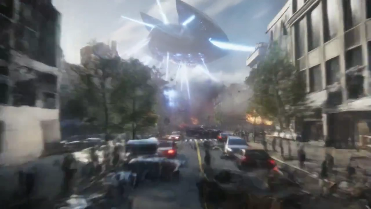 Epic Sci-Fi Apocalypse: Alien Mothership Unleashed