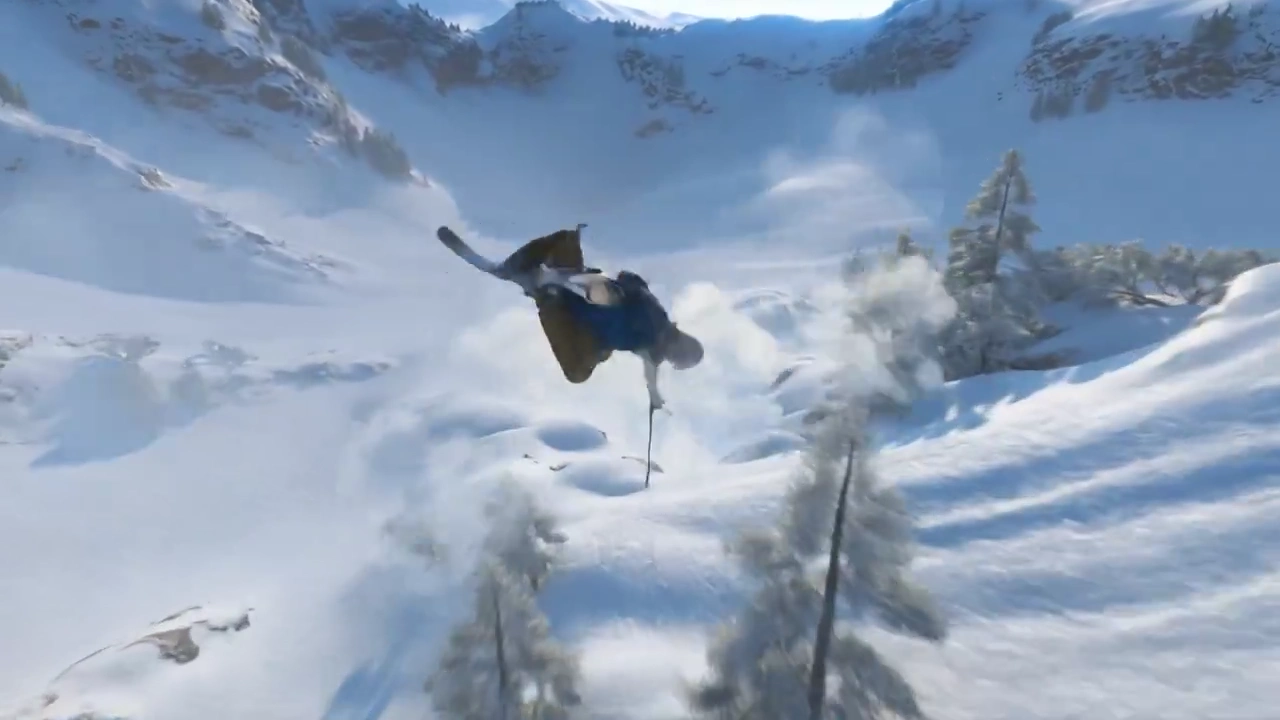 Epic Ski Descent: A Thrilling POV Adventure