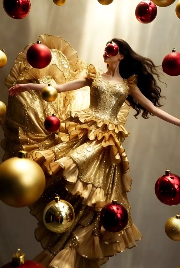 Ethereal Christmas Fashion
