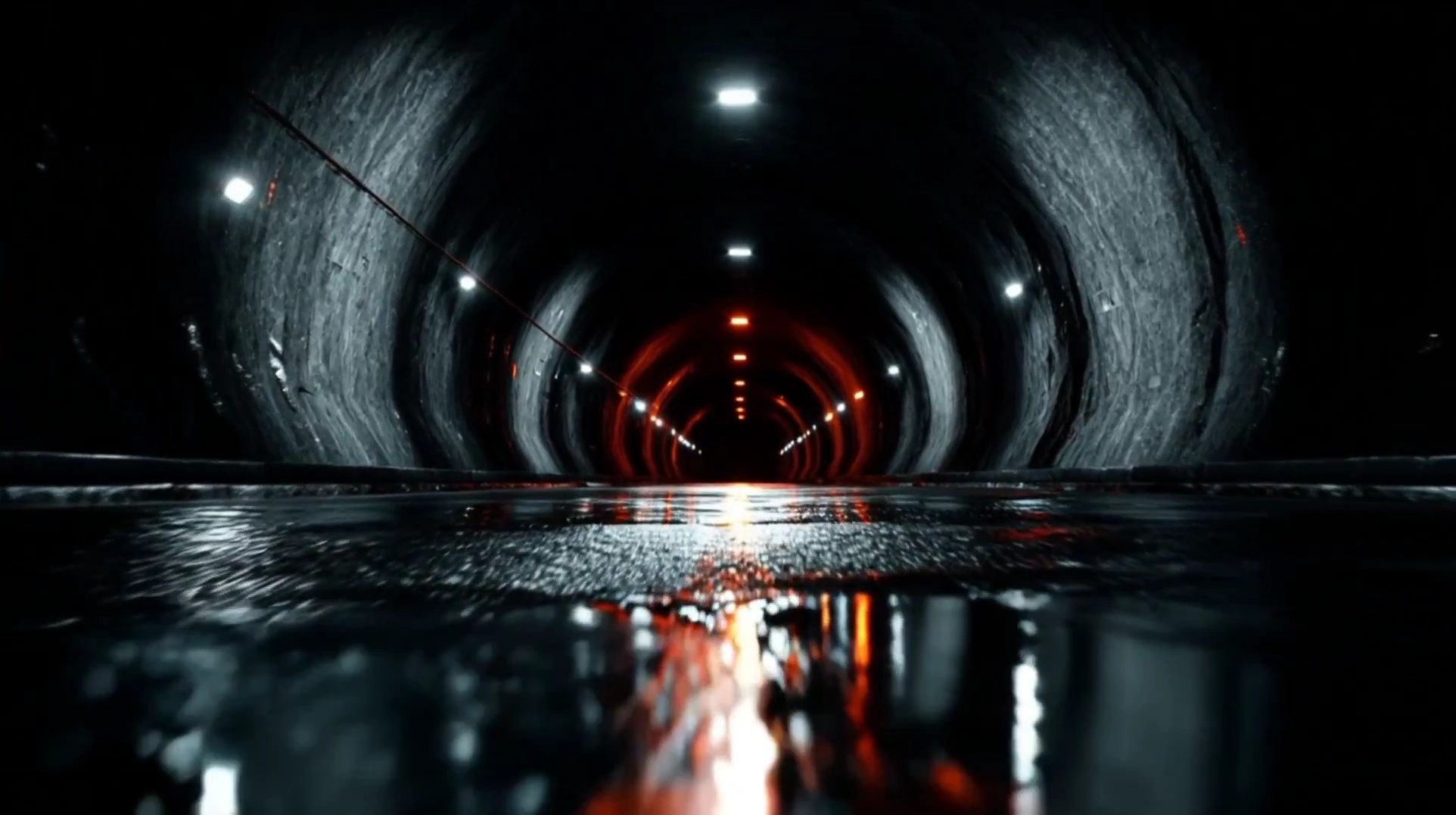 Extreme Speed: Journey Through a Concrete Tunnel