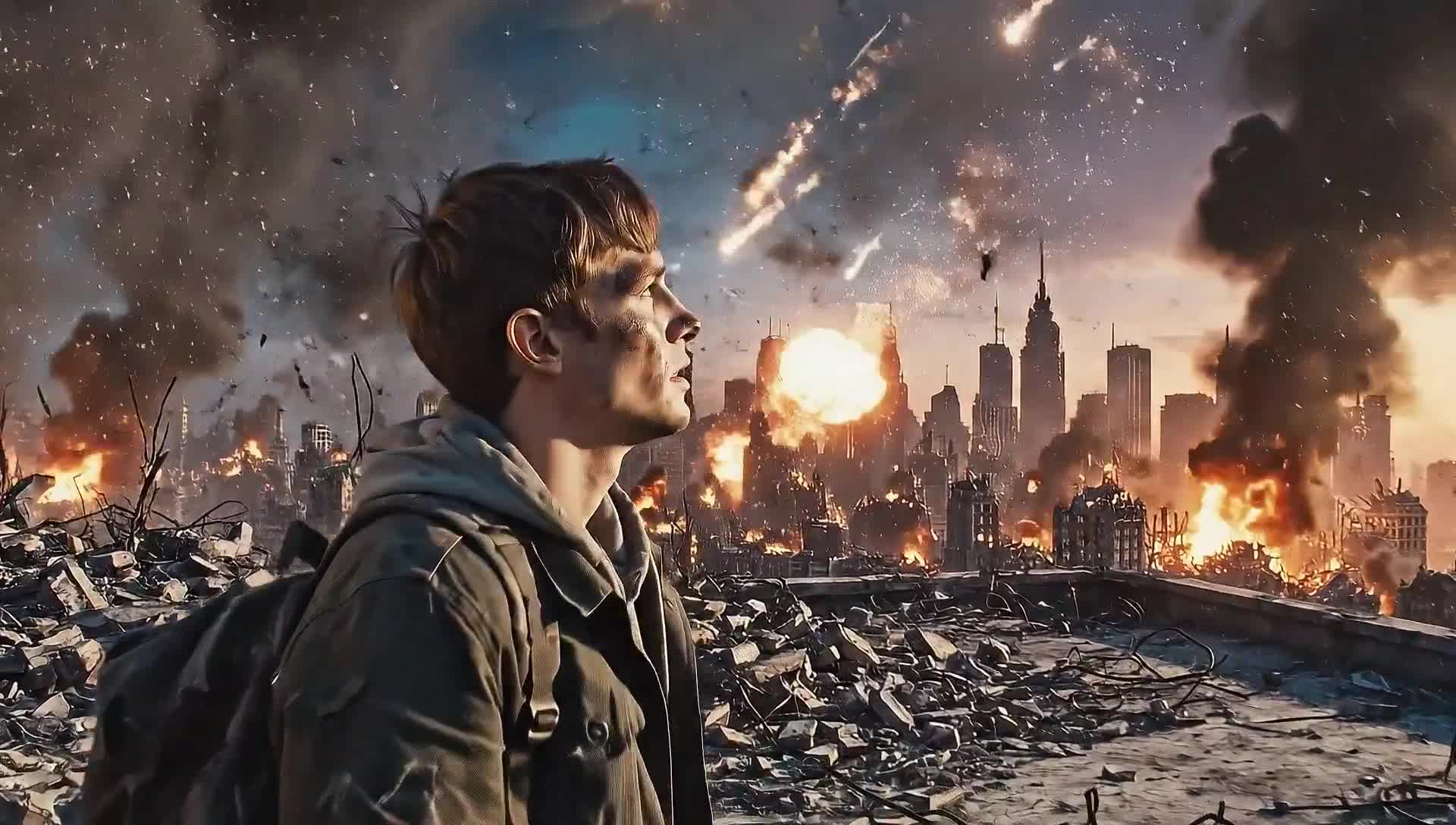 Falling Stars: A Rooftop Reflection on the End