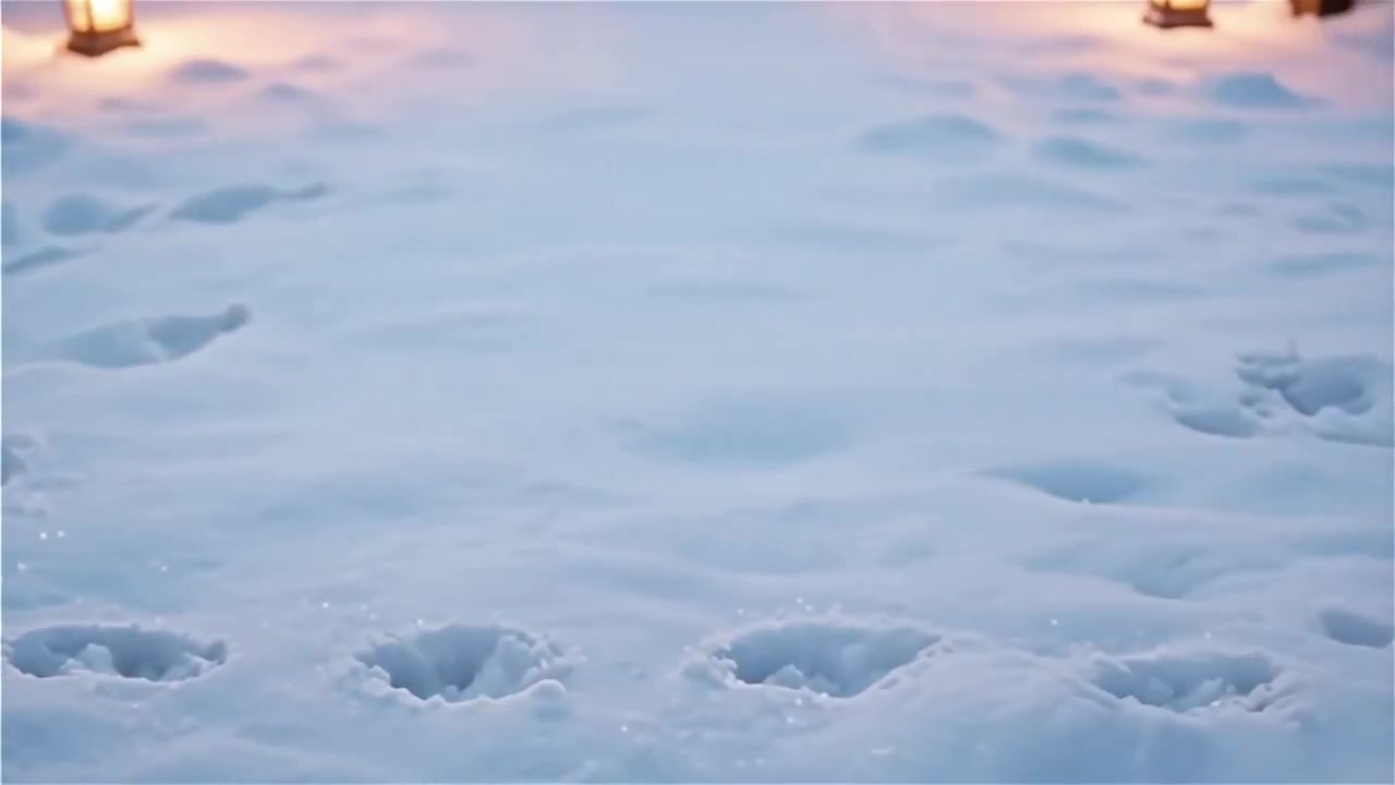 Festive Whimsy: A Girl's Snowy Adventure