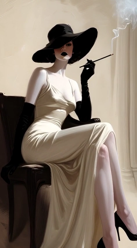 Glamorous Intrigue: An Art Deco Enigma