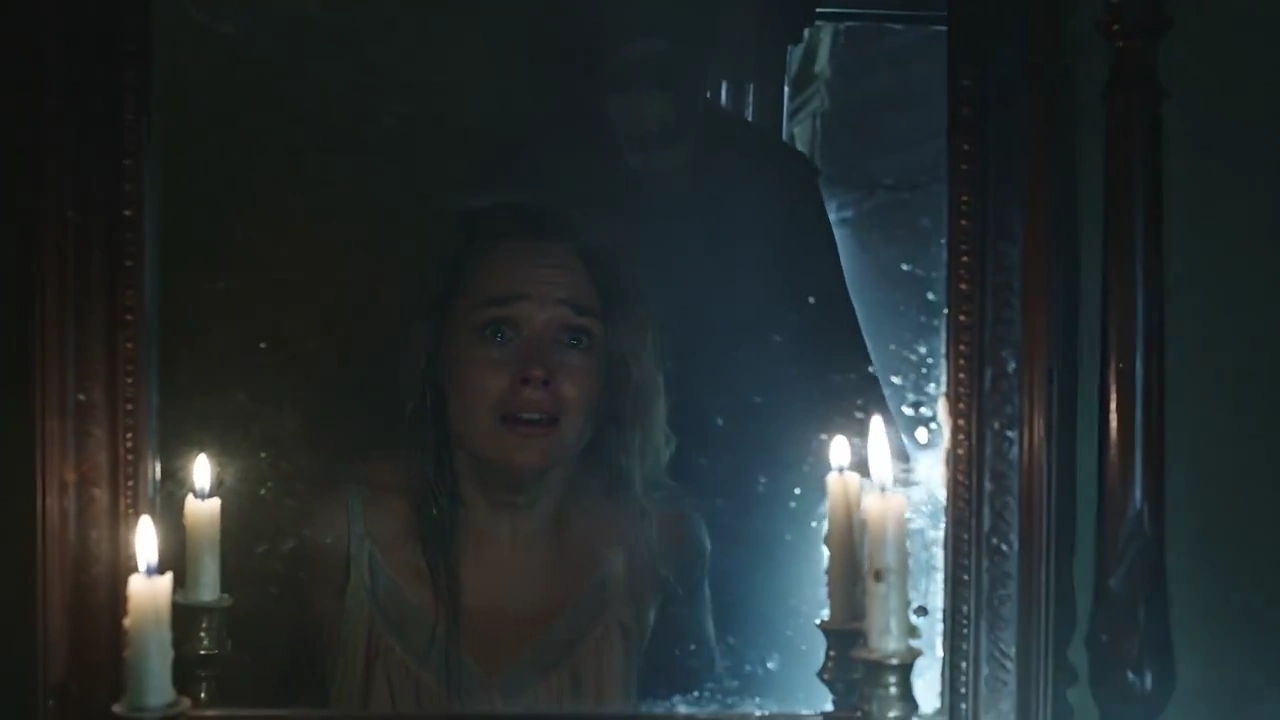 Haunting Reflections: Terror in the Abandoned Mansion