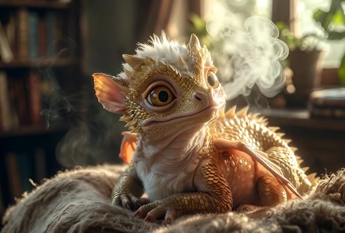 Heartwarming Encounter with an Adorable Baby Dragon