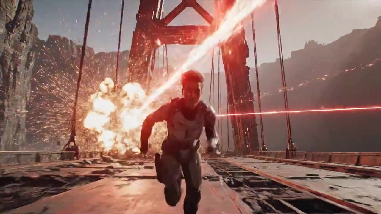 Heroic Leap: A Race Against Destruction