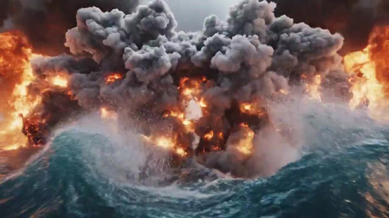 Hyperspeed FPV Shot: Elemental Clash