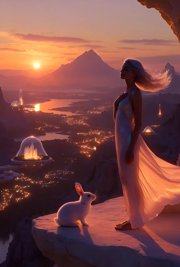 In 2087, Mars Glows with Hope