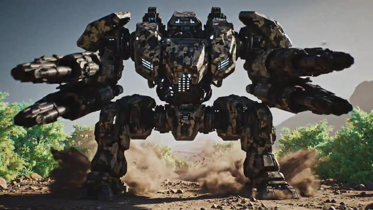 Mech Emergence: A Holographic Encounter