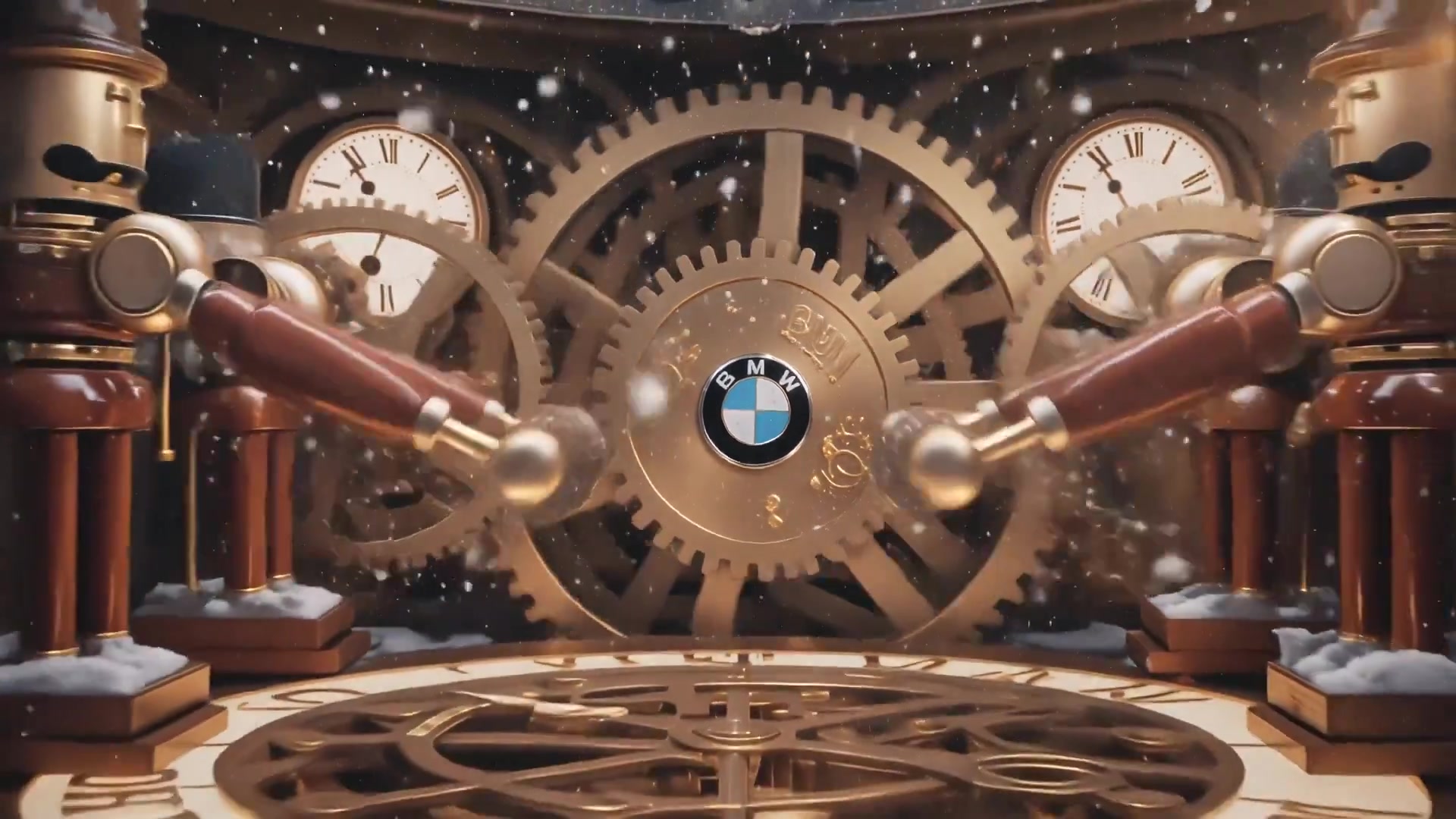 Mechanical Christmas Whirl