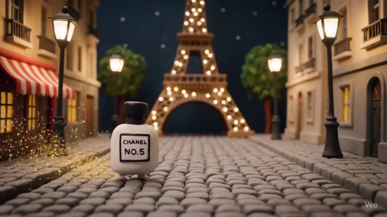 Midnight in Paris: A Stop-Motion Chanel No. 5 Animation