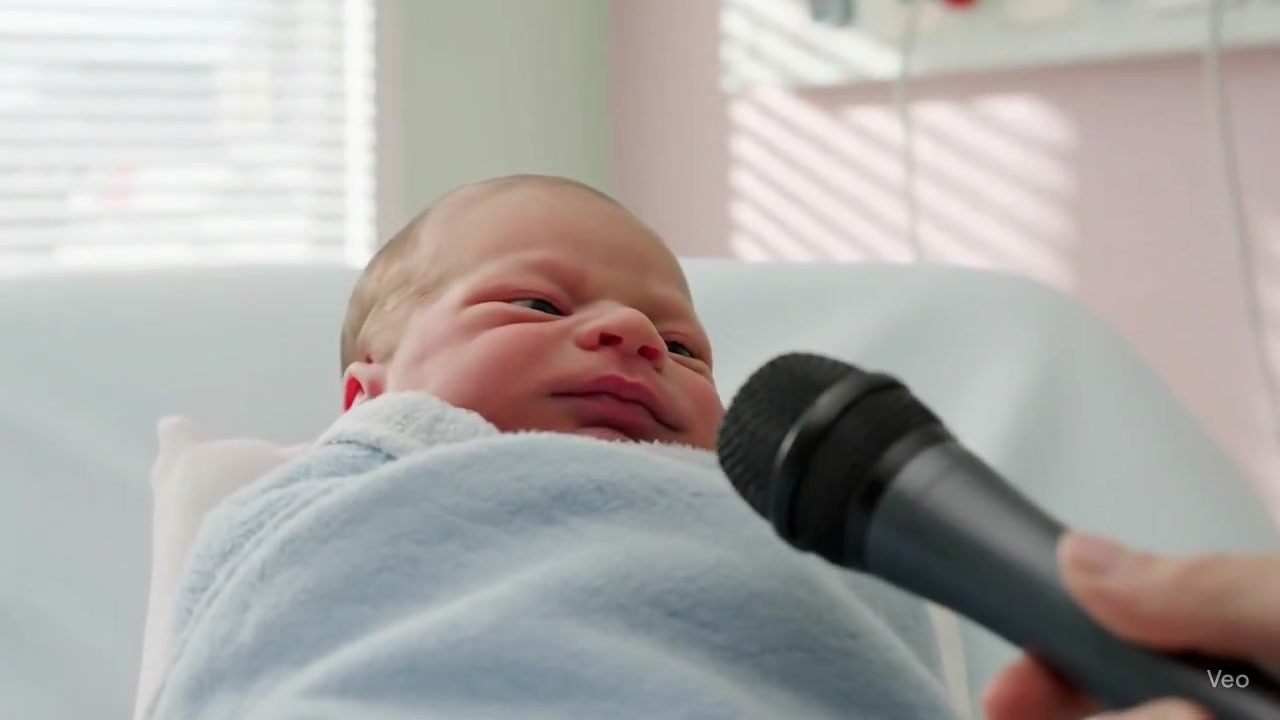 Newborn's Hilarious Take on Life Before Birth