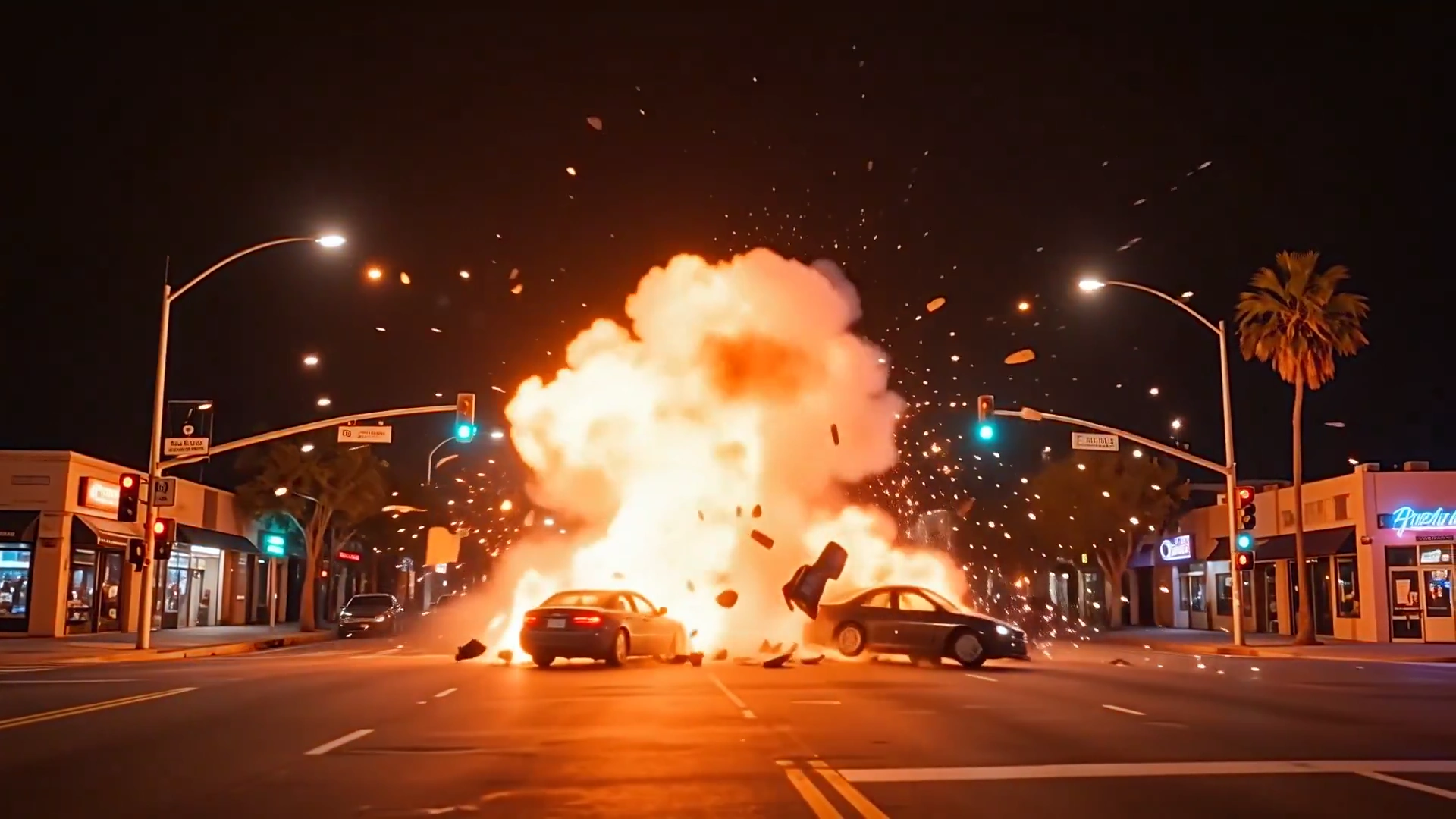 Nightfall Mayhem: A Collision of Chaos