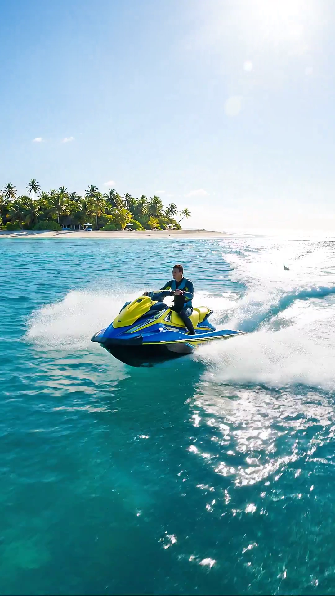 Racing the Waves: A Jetski Adventure in Paradise