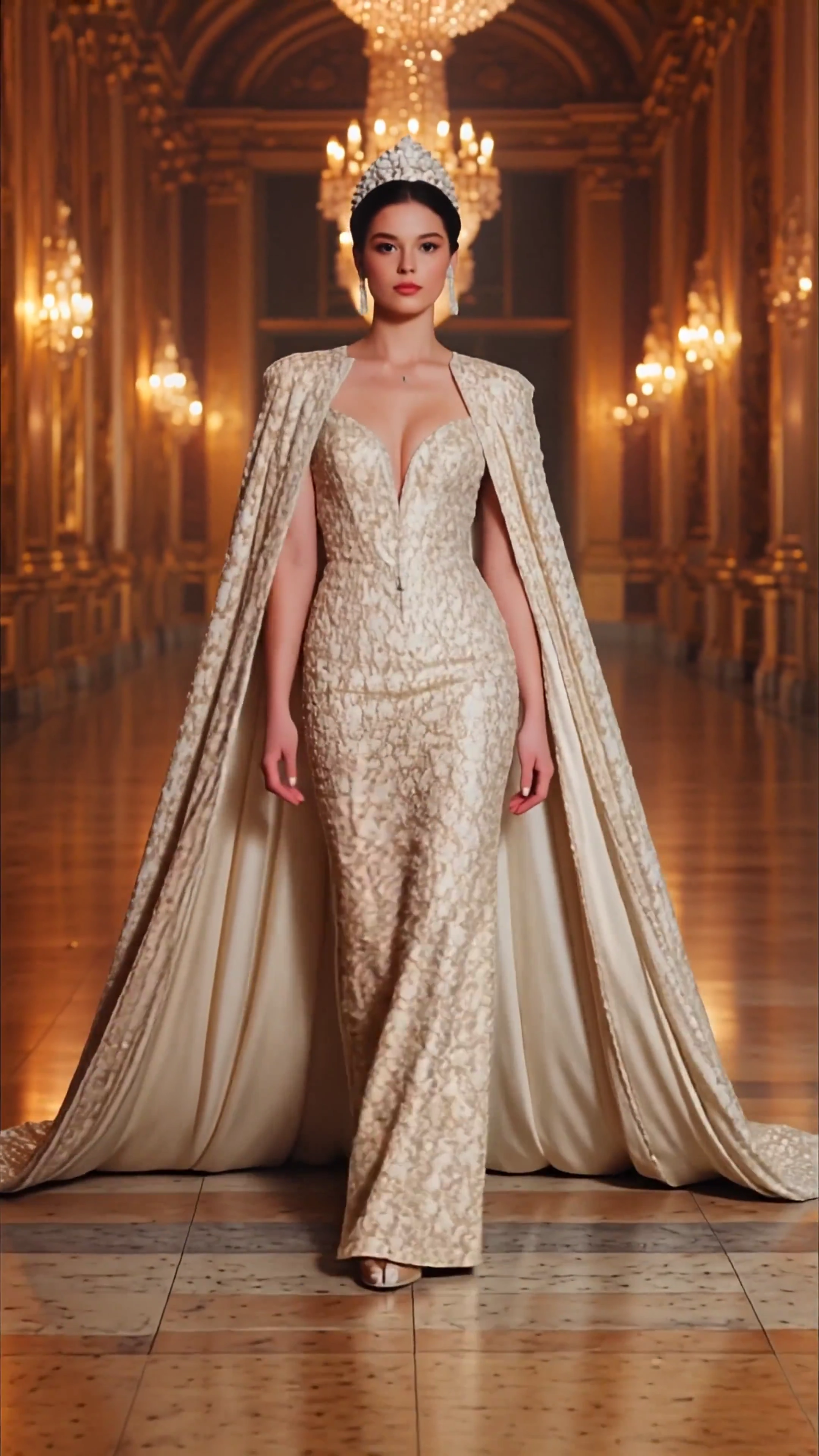 Regal Elegance: A Stunning Fashion Shoot in a Royal Palace