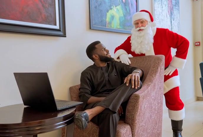 Santa Claus Joins the Festive Fun