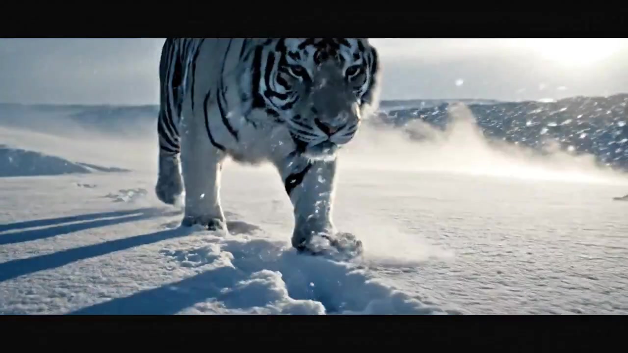Silent Majesty: A Tiger's Journey Through the Frozen Tundra