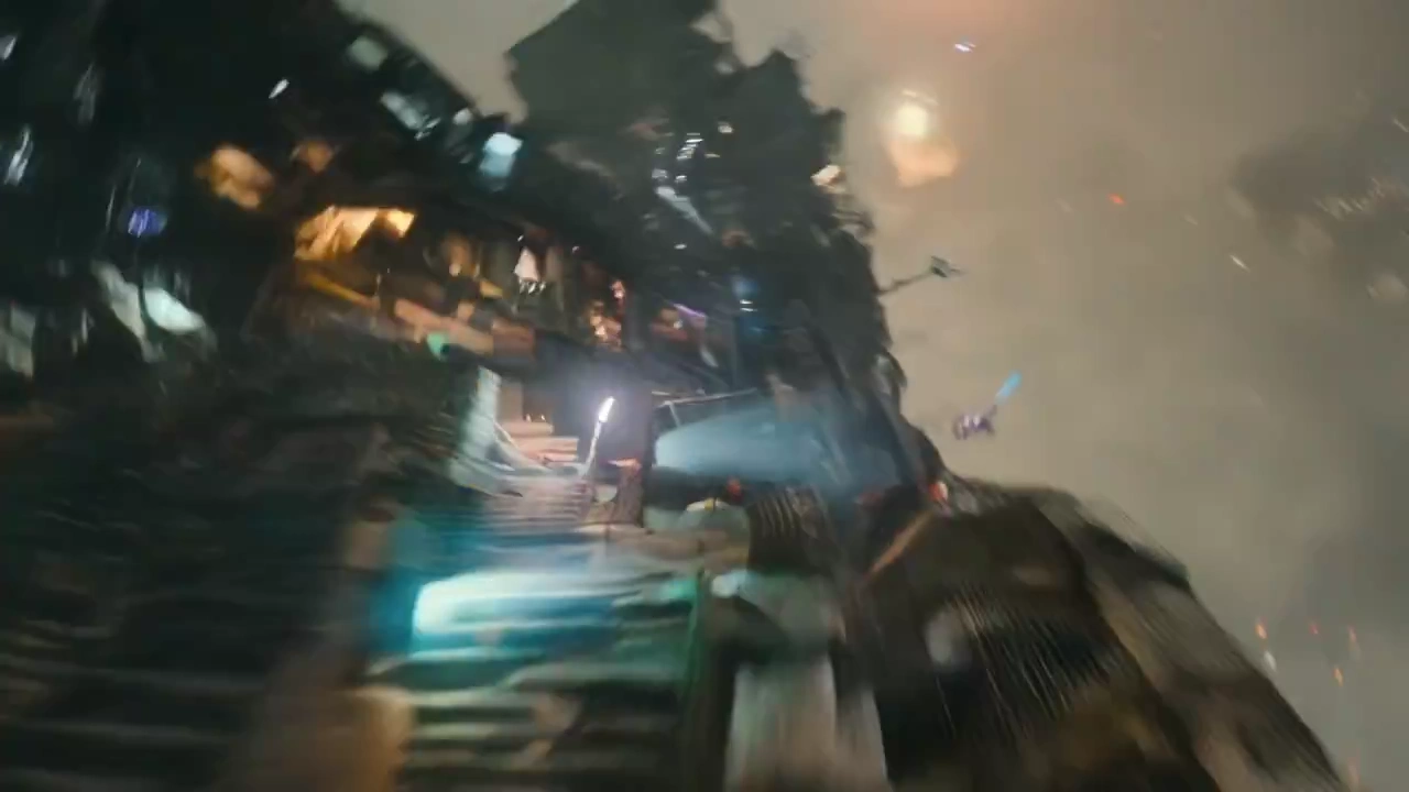 Spiraling Into the Heart of a Futuristic Slum