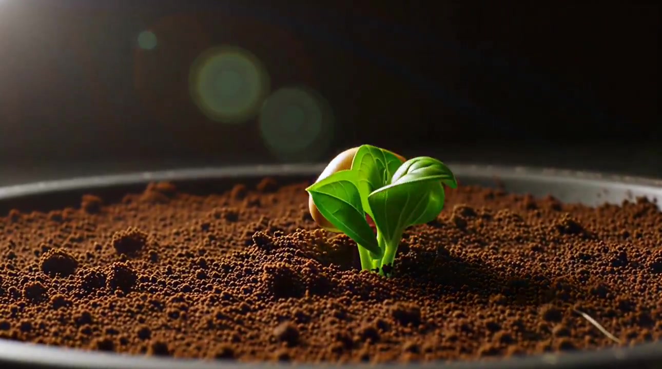 The Emergence of Life: A Seed's Journey