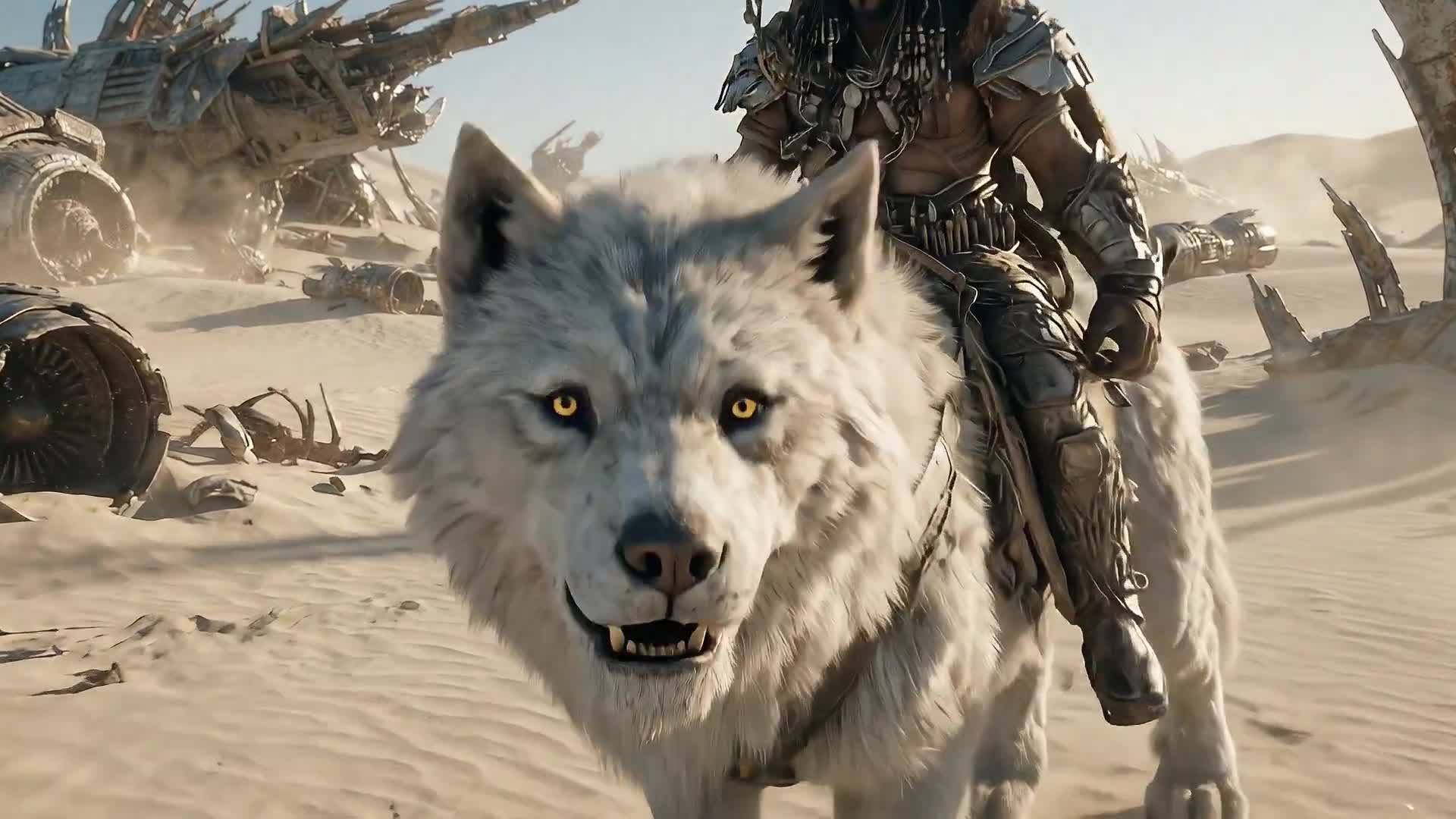 The Savage Call of the Wasteland: Orc and Wolf Unite